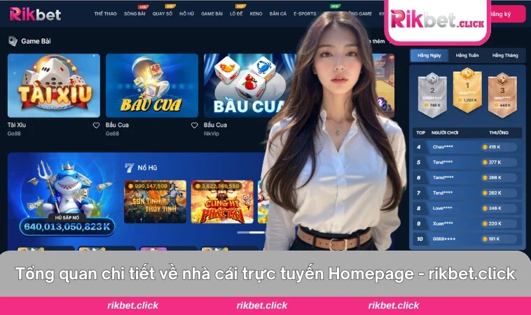 Homepage - Rikbet.Click 10 Nhà cái uy tín được nhiều người tìm đến