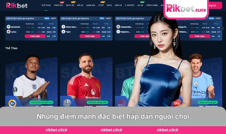 Homepage - Rikbet.Click 11 Giao diện tổng quan Homepage - rikbet.click
