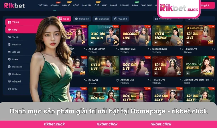Homepage - Rikbet.Click 12 Các sản phẩm nổi bật tại Homepage - rikbet.click